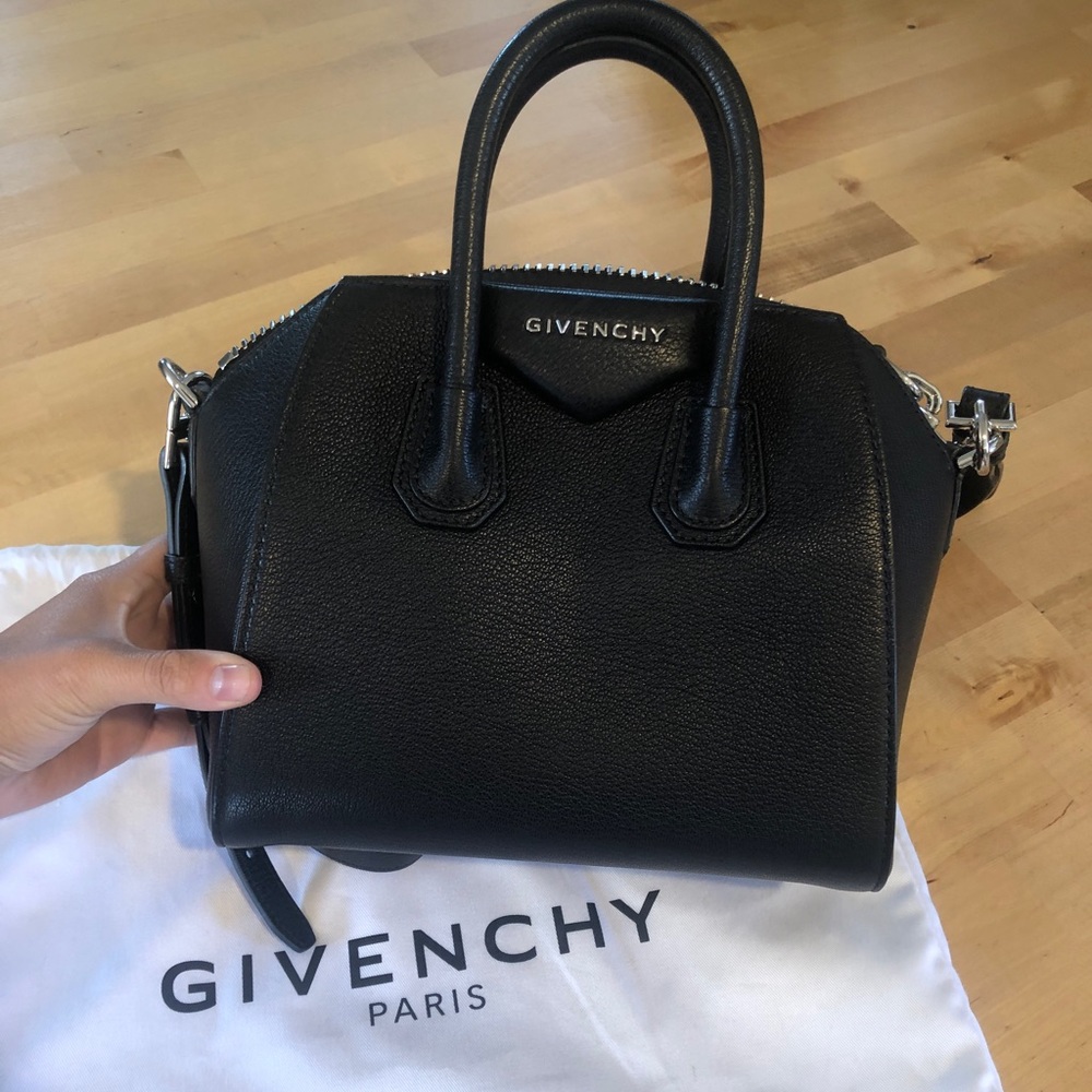 Givenchy Mini Antigona Leather Satchel